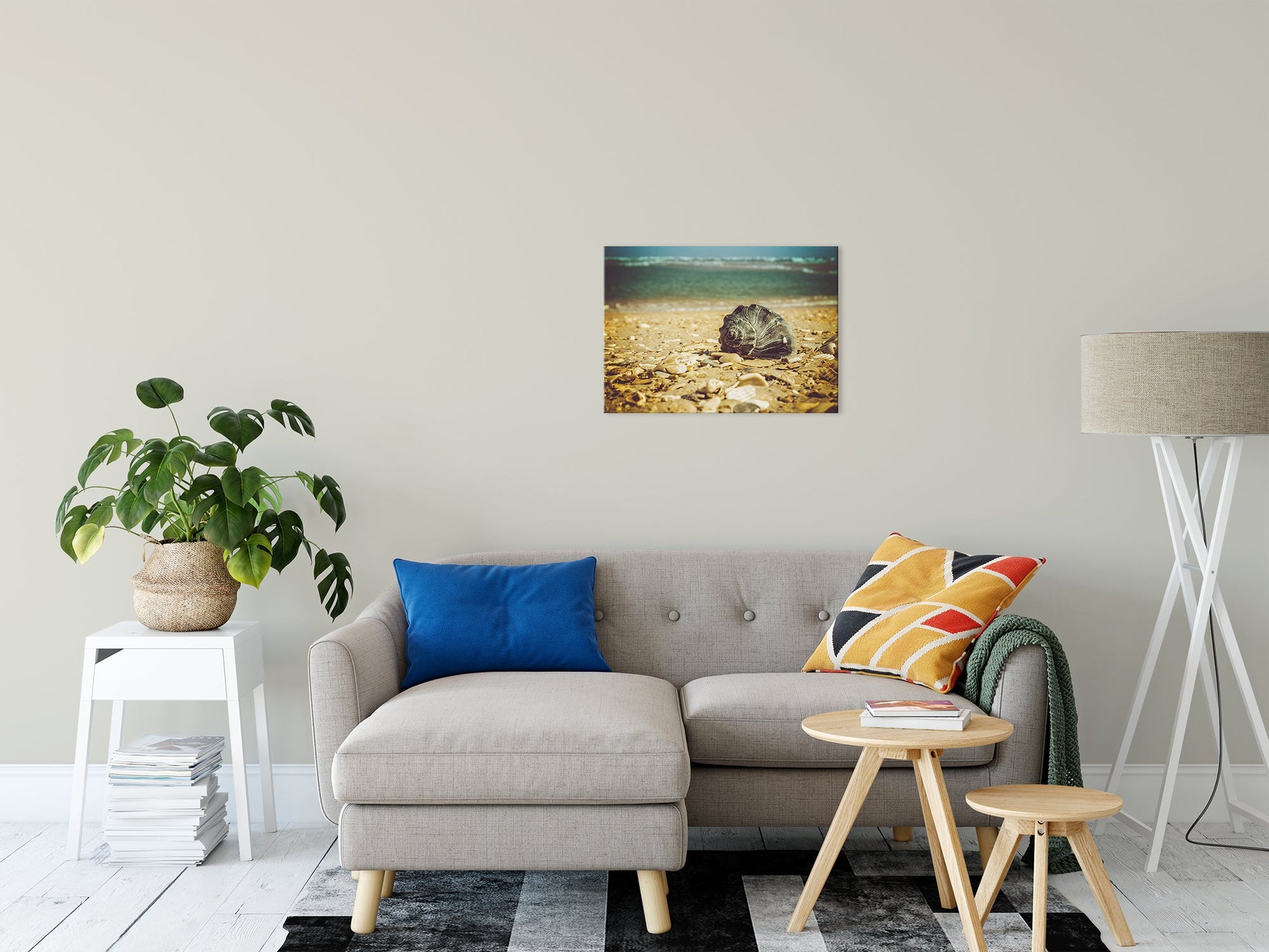 Daydreams on the Shore Nature / Coastal Photo Fine Art Canvas Wall Art Prints 20" x 24" - PIPAFINEART